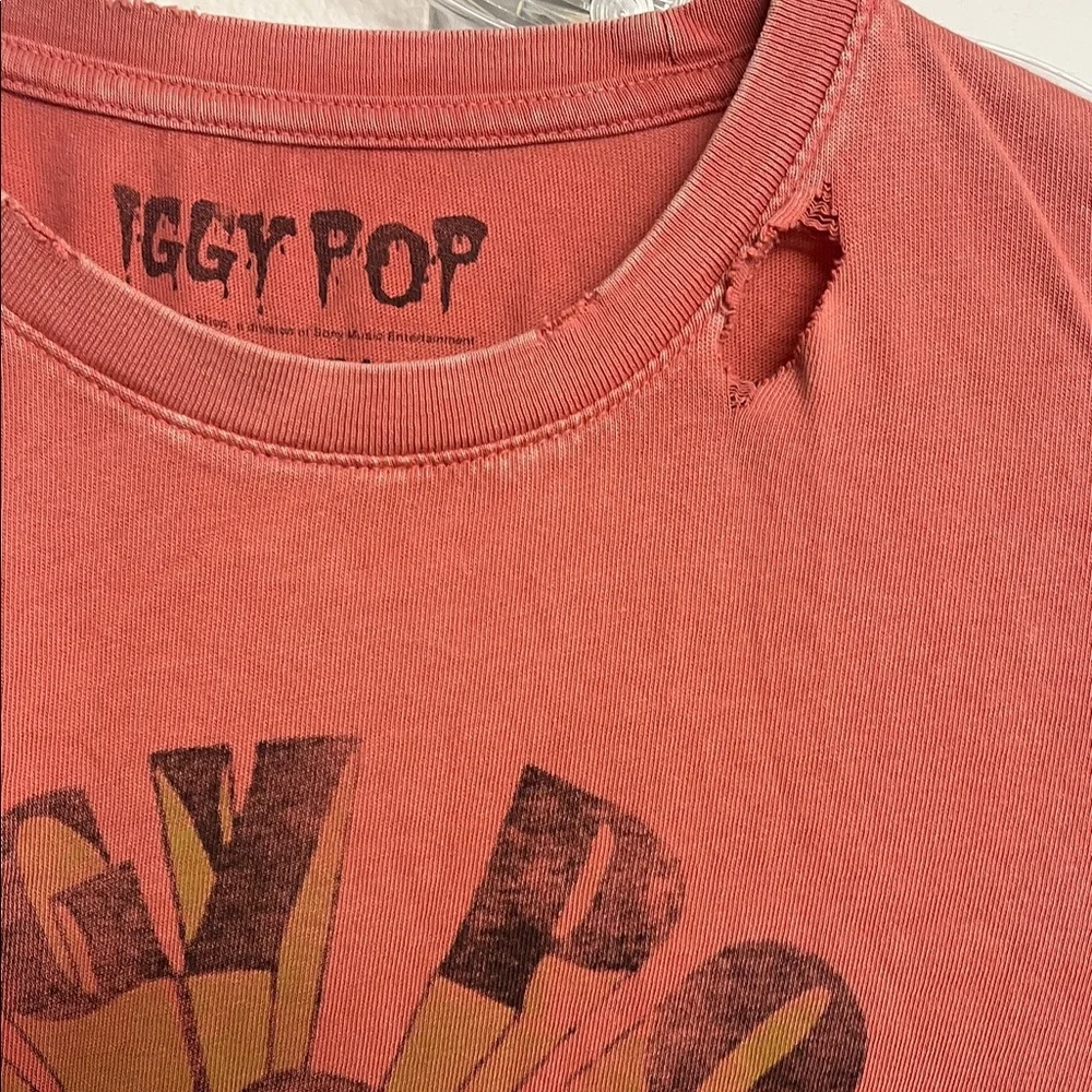 Lucky Brand Red Iggy Pop Tee - Picture 7 of 9
